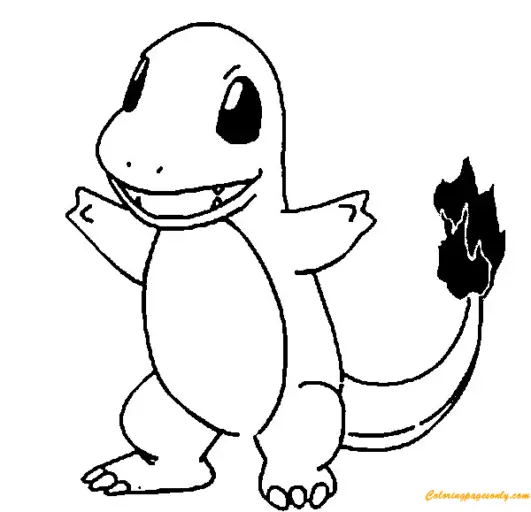 10 Amazing Charmander Coloring Page – See Them All – Craftwhack