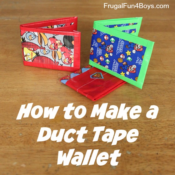 Make A Duct Tape Wallet