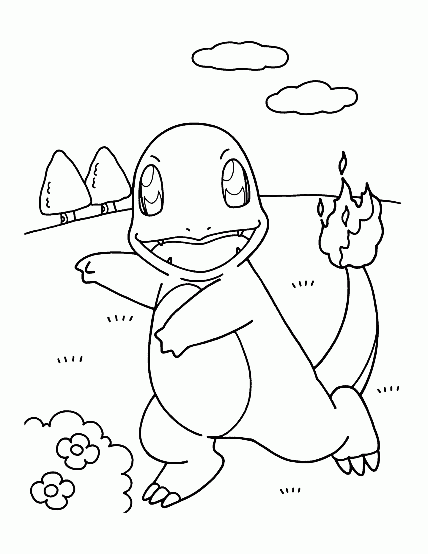 Charmander In Nature