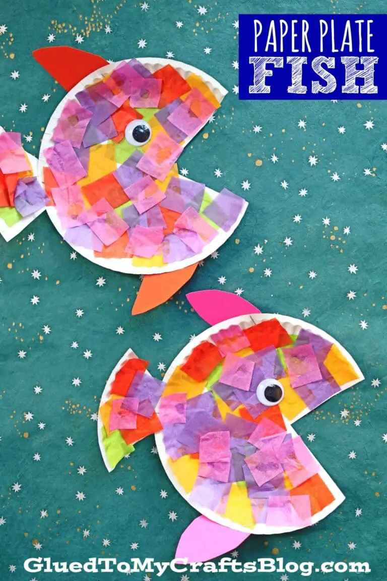 Paper Plate Tissue Fish