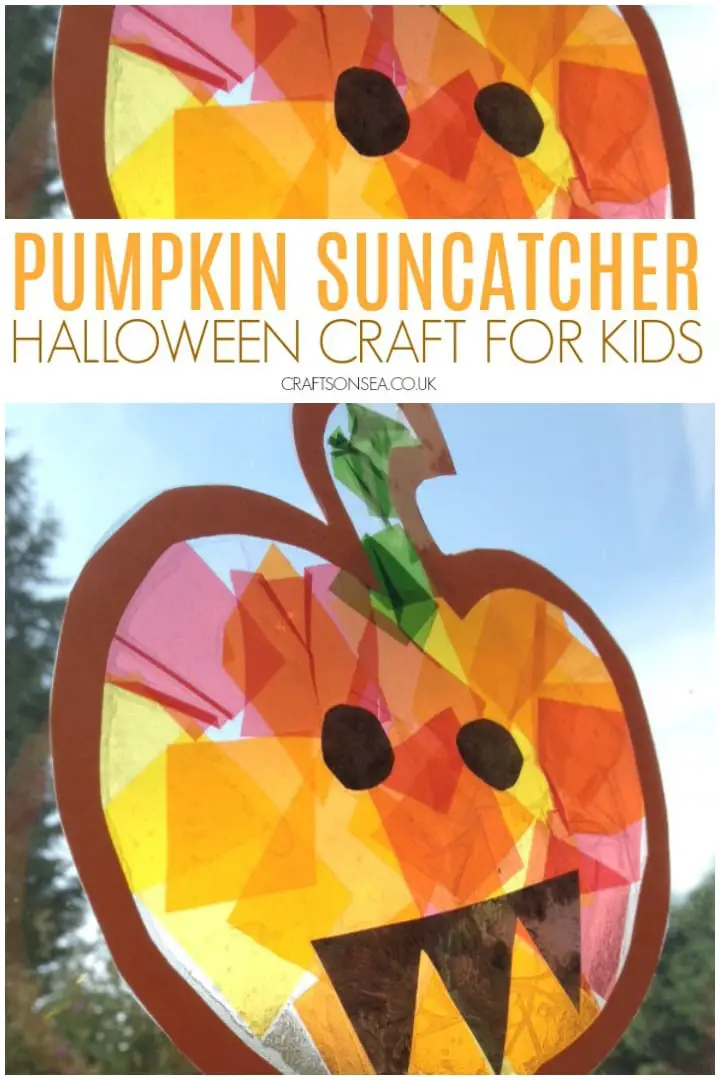 Pumpkin Sun Catchers