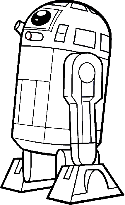 R2d2 Coloring Pages