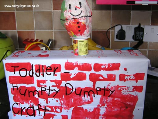 Humpty Dumpty Craft
