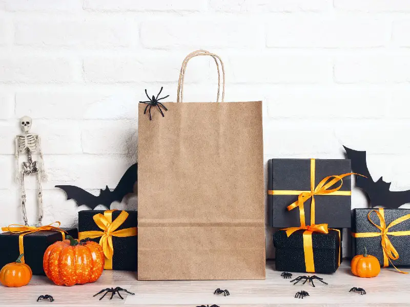 paper bag halloween crafts