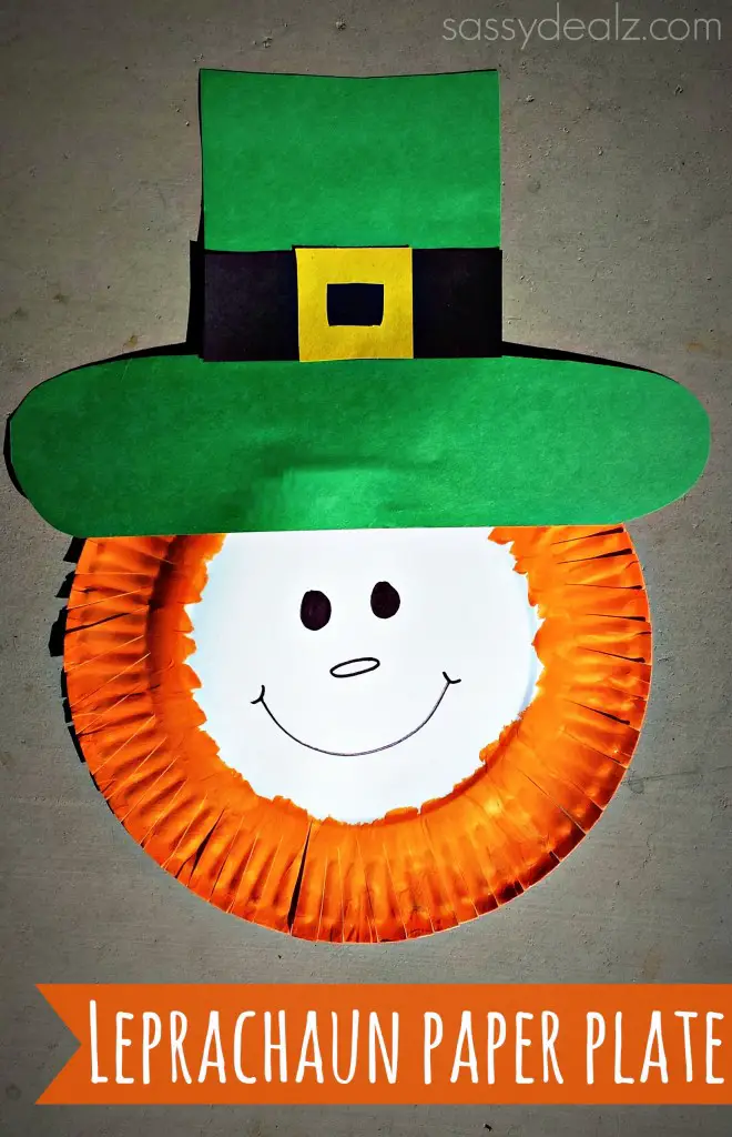 Paper Plate Leprechaun