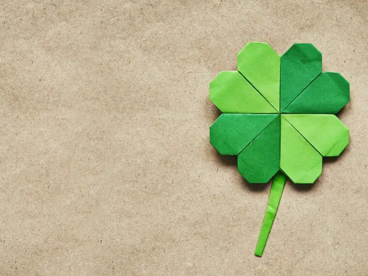 Four Leaf Clover and Shamrock Origami Tutorials