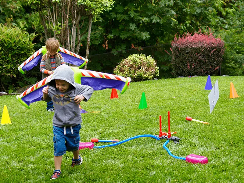 Astronaut Obstacle Course party theme