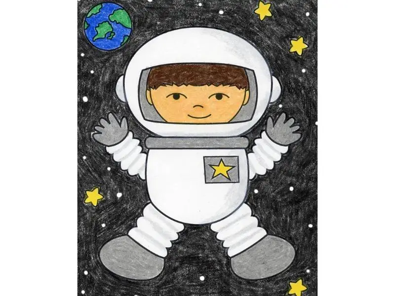 How to Draw an Astronaut