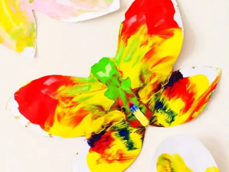 Easy Butterfly Kid's Art