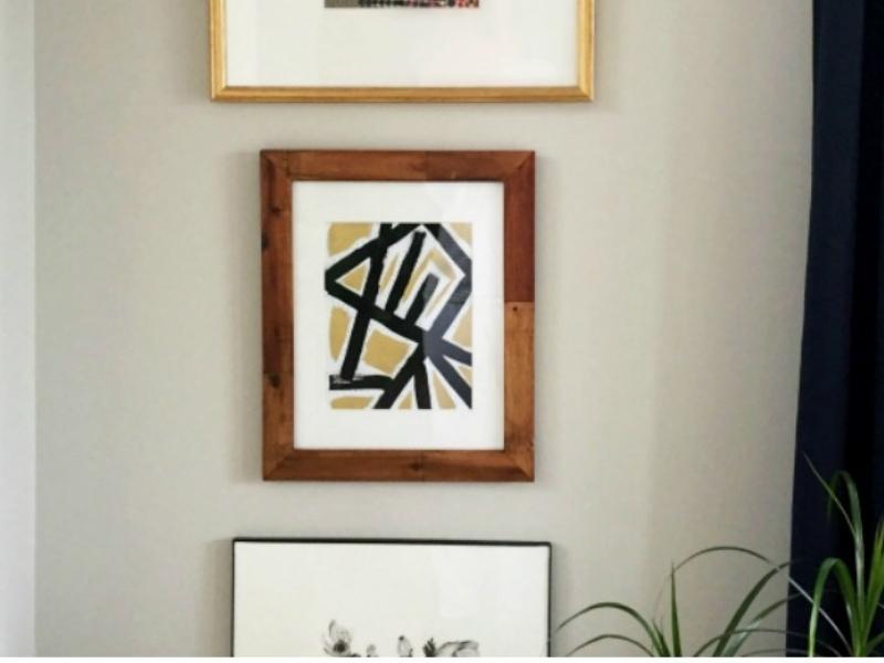 How to DIY Geometric Art That Looks High-End