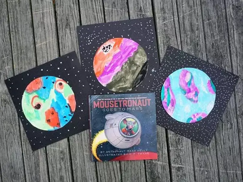 Watercolor Planets