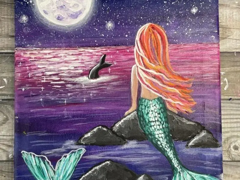 Mermaid Painting Ideas Craftwhack