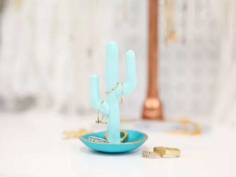 Cactus Ring Holder