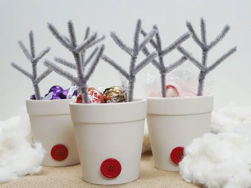 Christmas Flower Pots