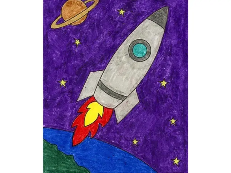 How to Draw a Rocket