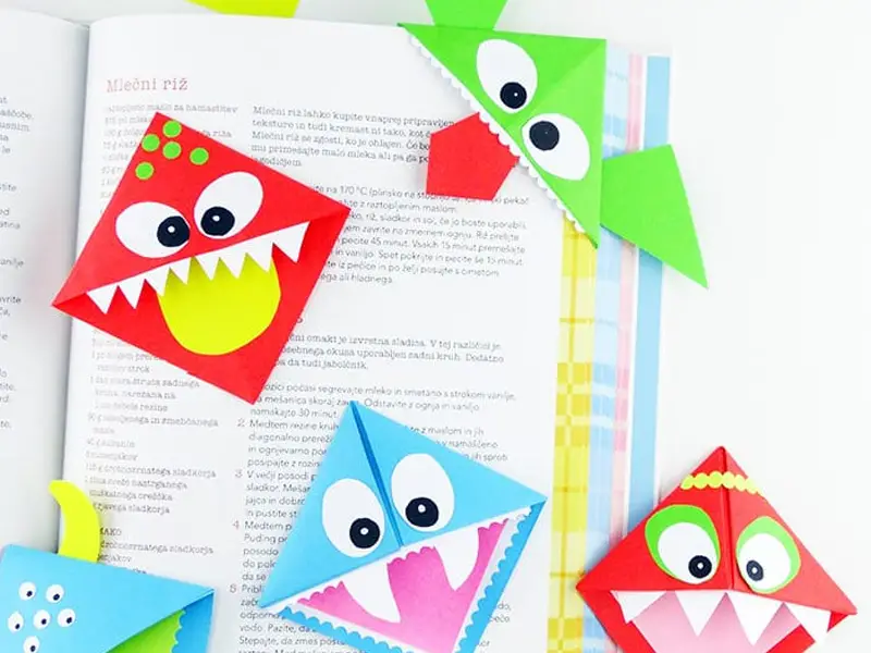 Monster bookmark