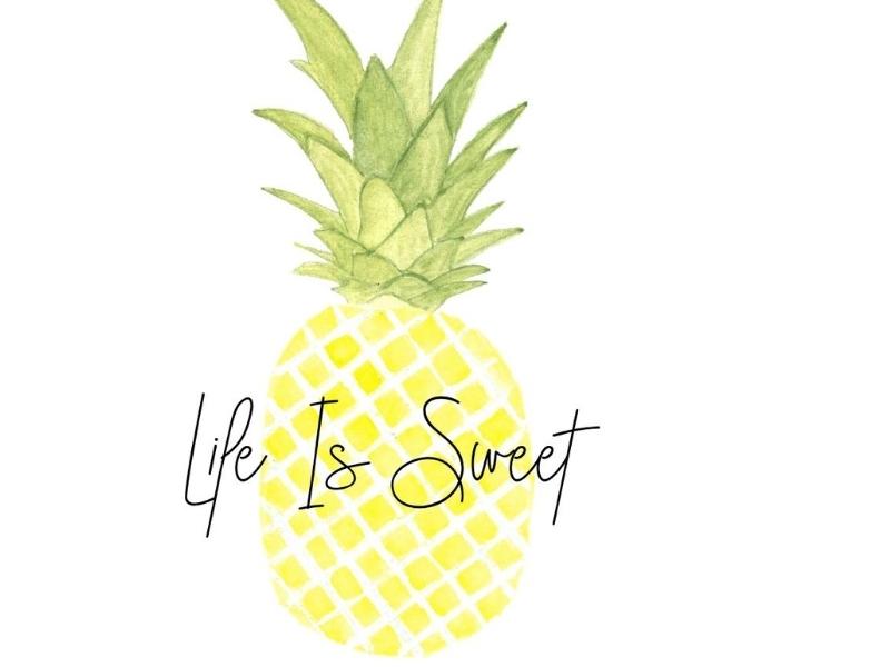 Easy Watercolor Pineapple Painting Tutorial