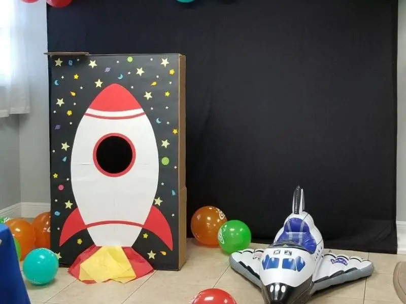 Rocket Ship Photo Booth