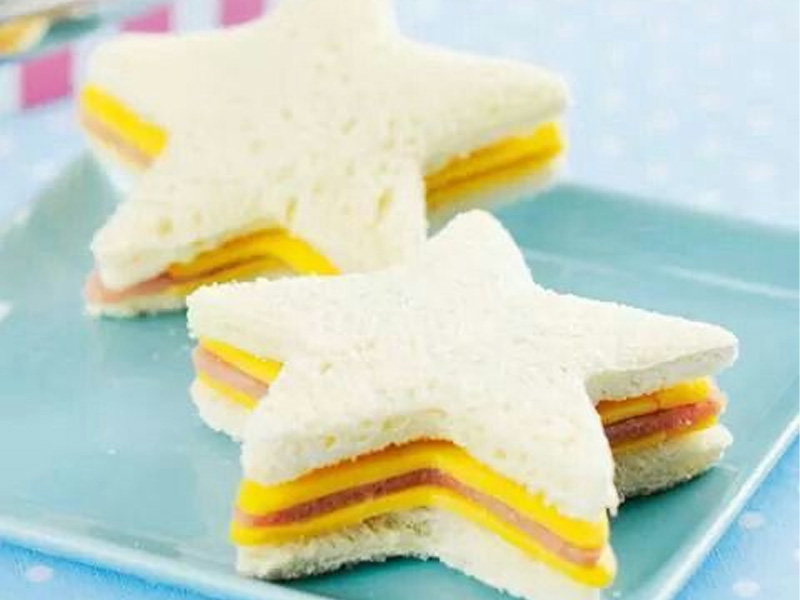 star shaped sandwich