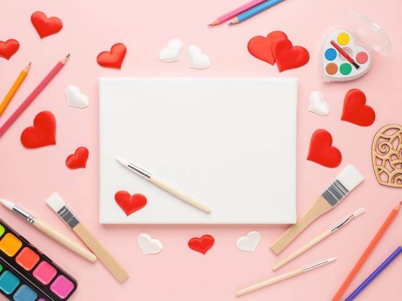 Valentine Painting Ideas
