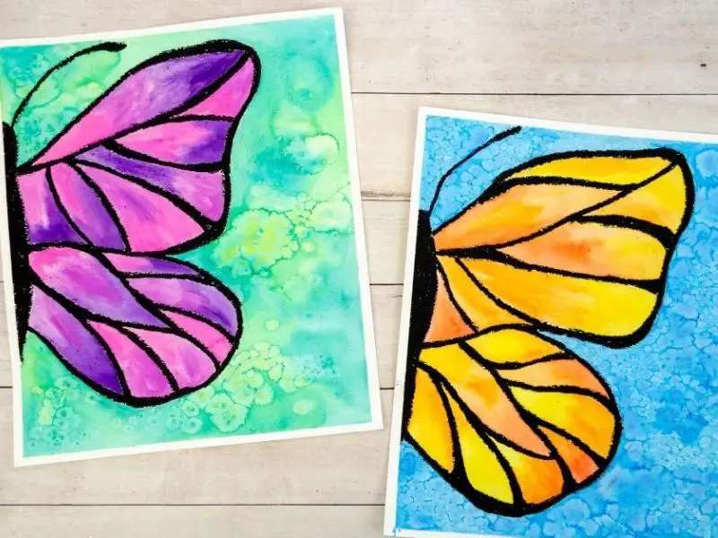 Watercolor Butterfly Painting