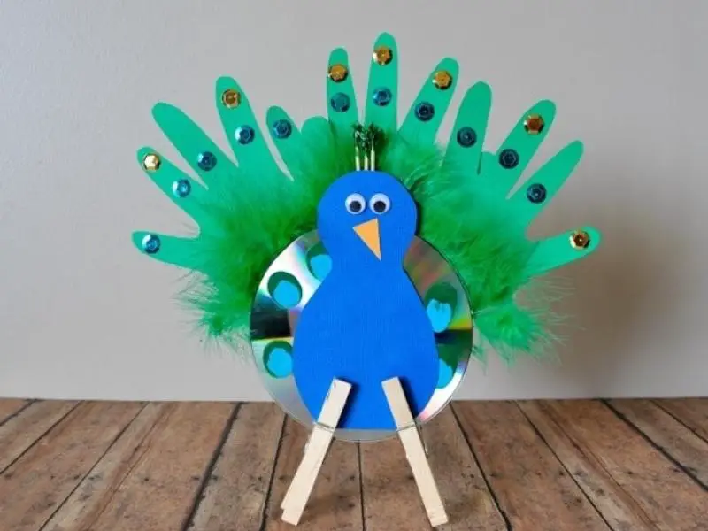 CD Peacock Craft