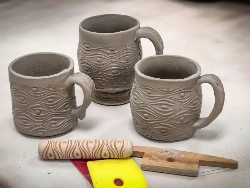 Ceramic Clay Mug