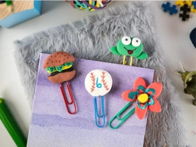 Magic Clay Bookmarks