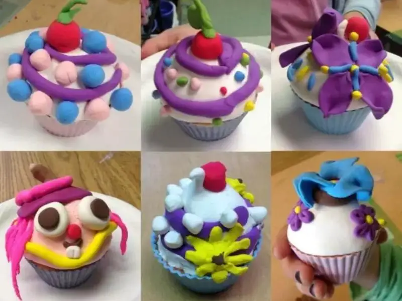 Model Magic Cupcakes