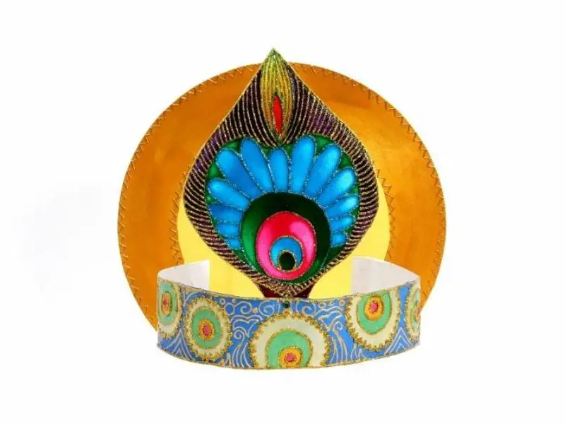 Peacock Feathers Crown