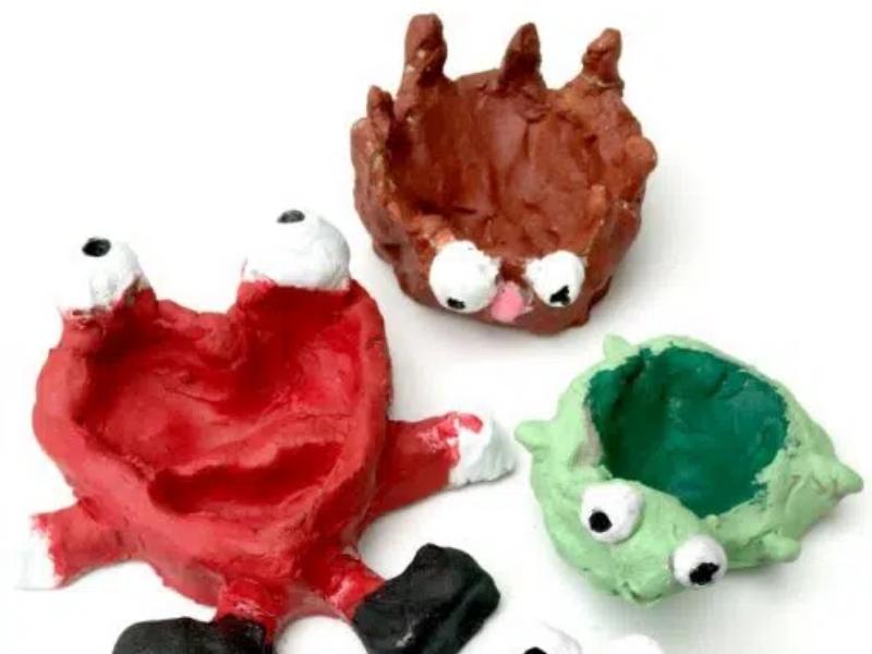 Pinch Pot Monsters