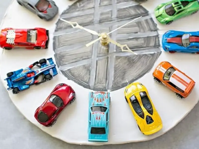 Polymer Clay Car Clock