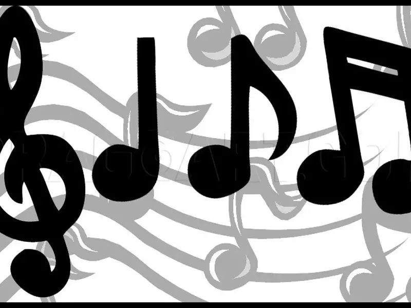 Simple Music Notes Simple