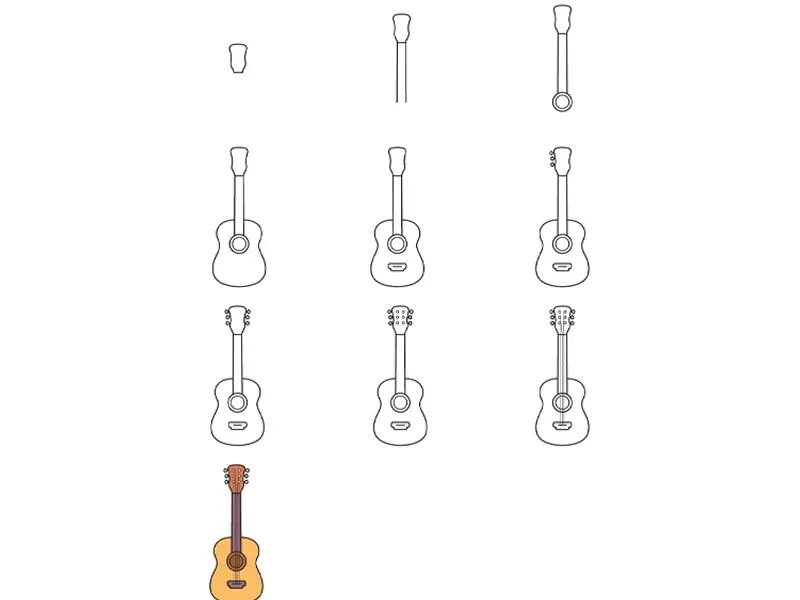 Guitar Drawing