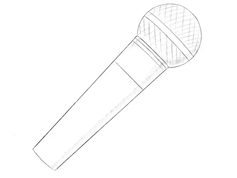 Microphone Drawing