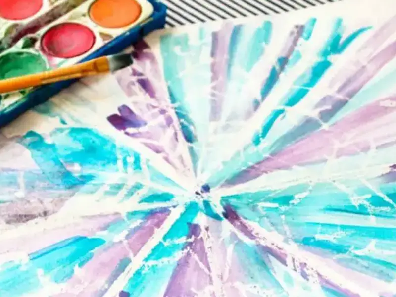 Watercolor Snowflake