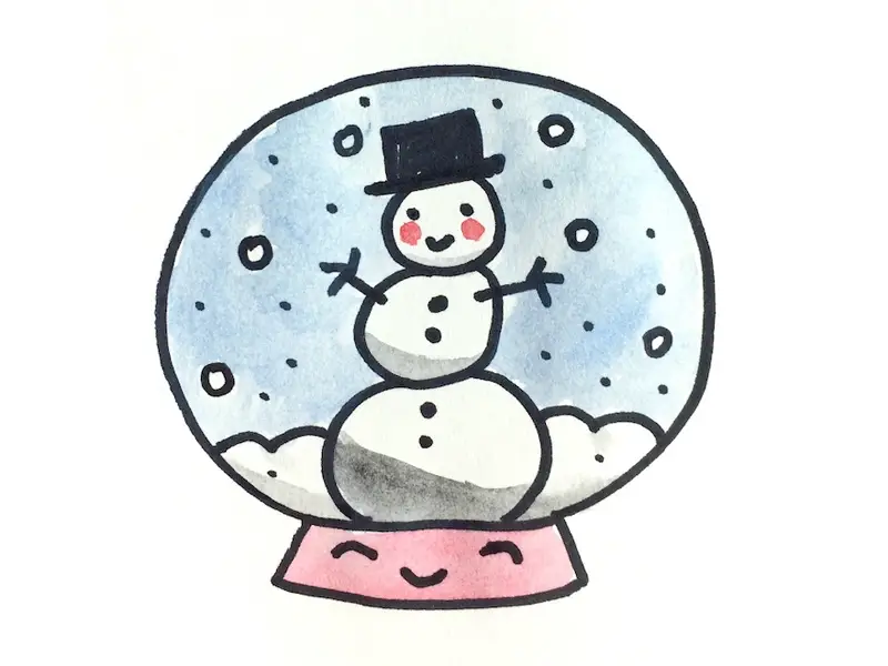 Cute Snow Globe