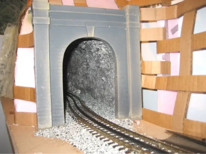 DIY Train Tunnel Entrance