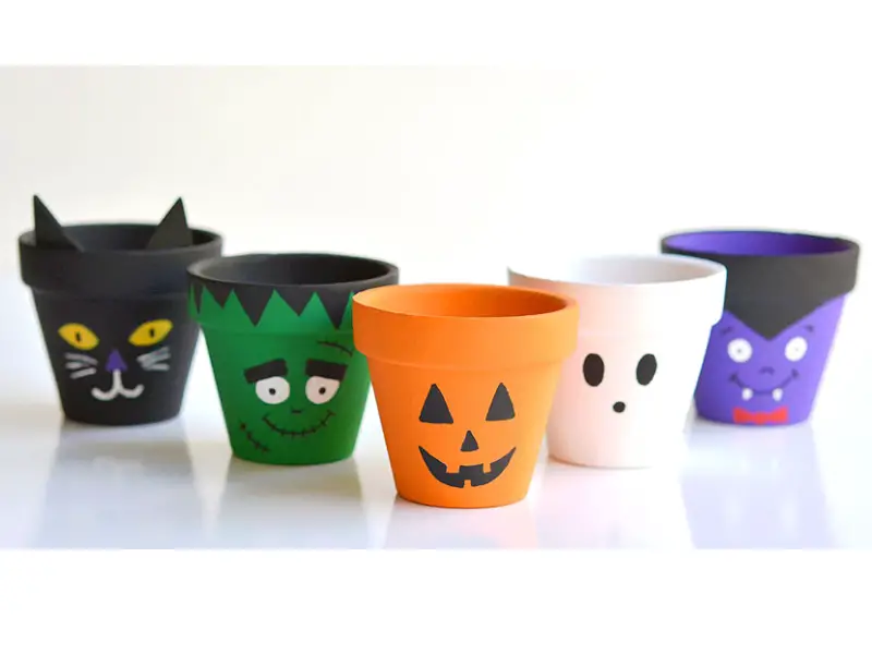 Halloween Pots