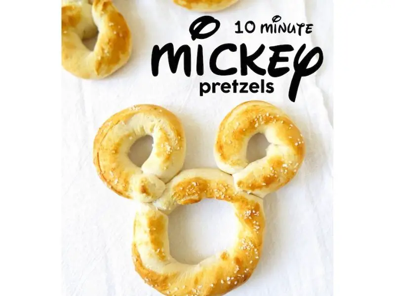 Mickey Mouse Pretzels