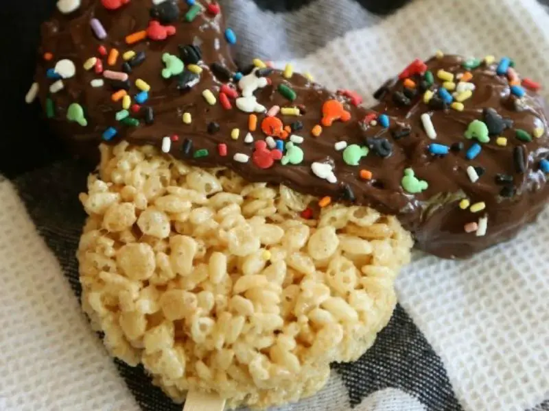 Mickey Rice Krispy Treats