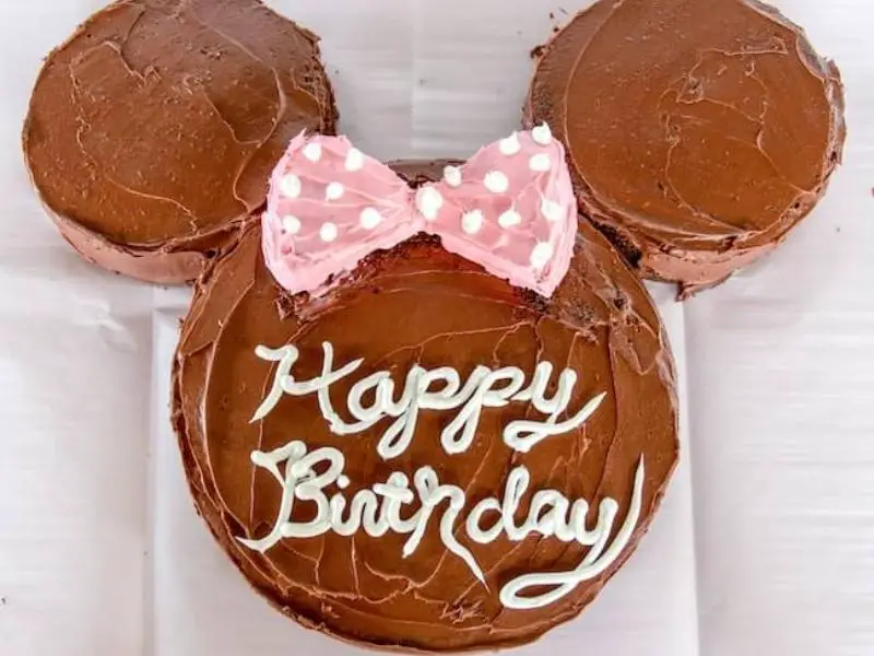 Minnie Birthday Cake