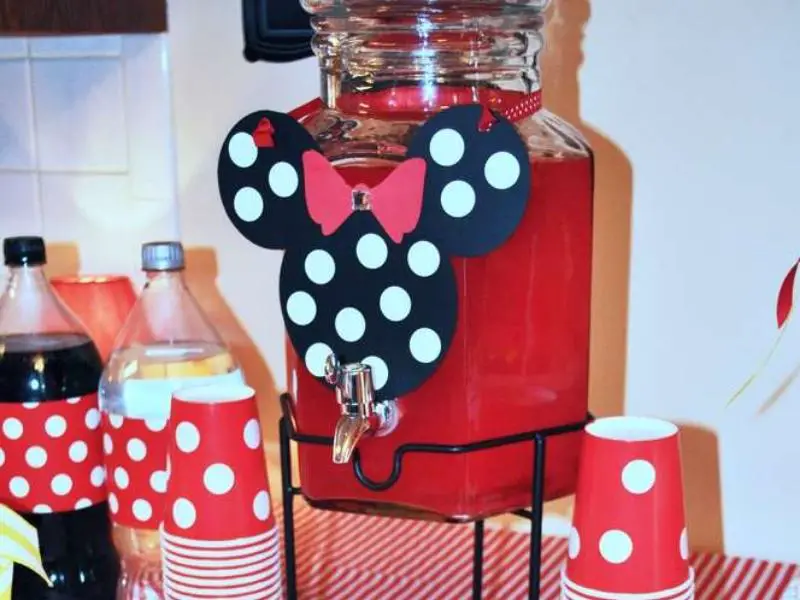 Minnie Mouse Punch & Juice Boxes