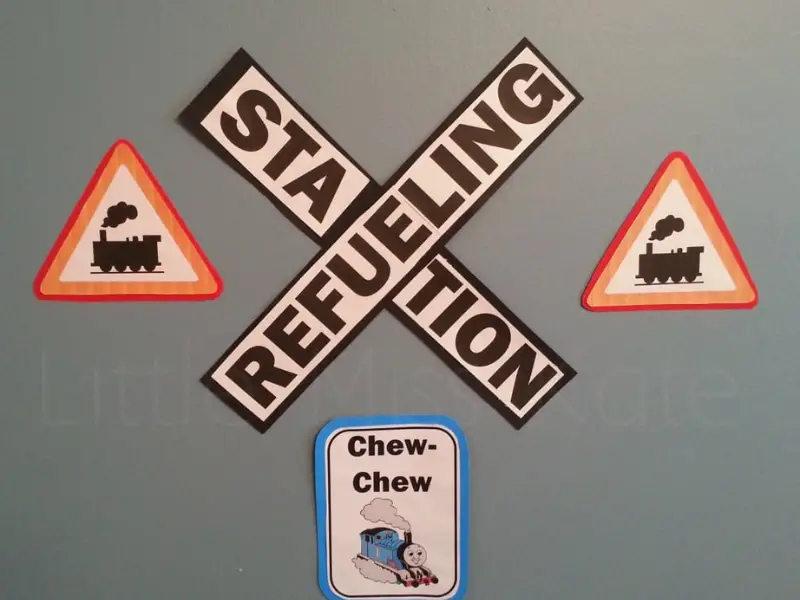 Refueling Station Sign