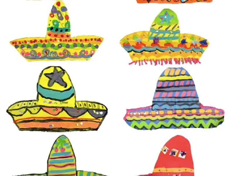 Sombrero & Poncho Art Project