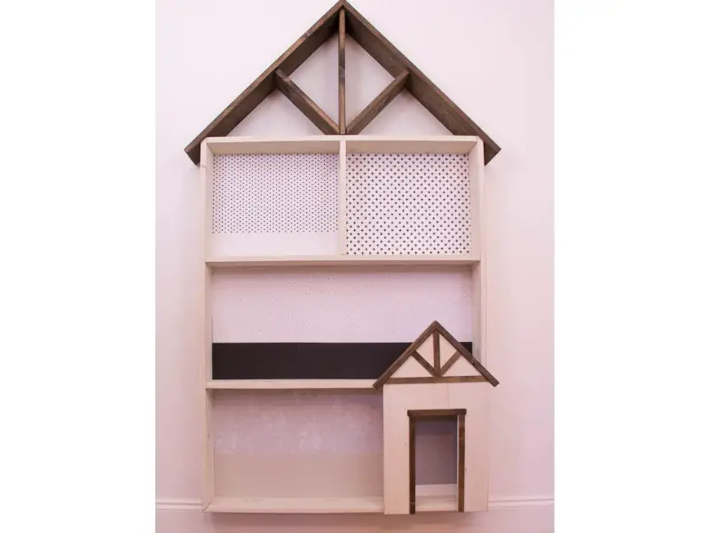 Wooden Background Dollhouse From Scratch