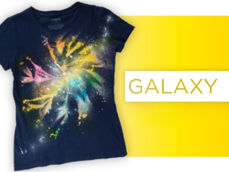 Galaxy Tie Dye Technique