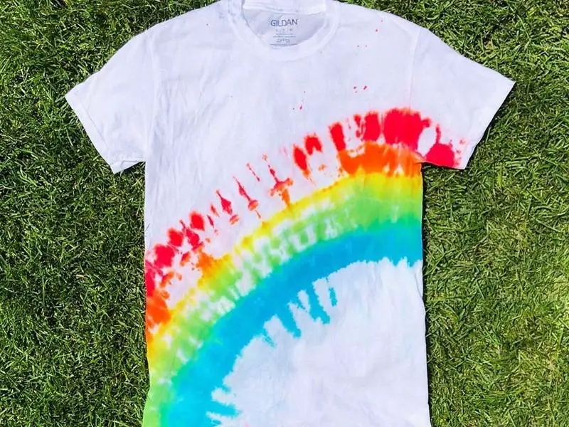 Rainbow Tie Dye Pattern