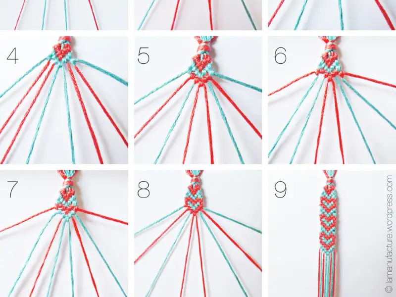 How to make Friendship Bracelets: 5 string bracelet tutorials