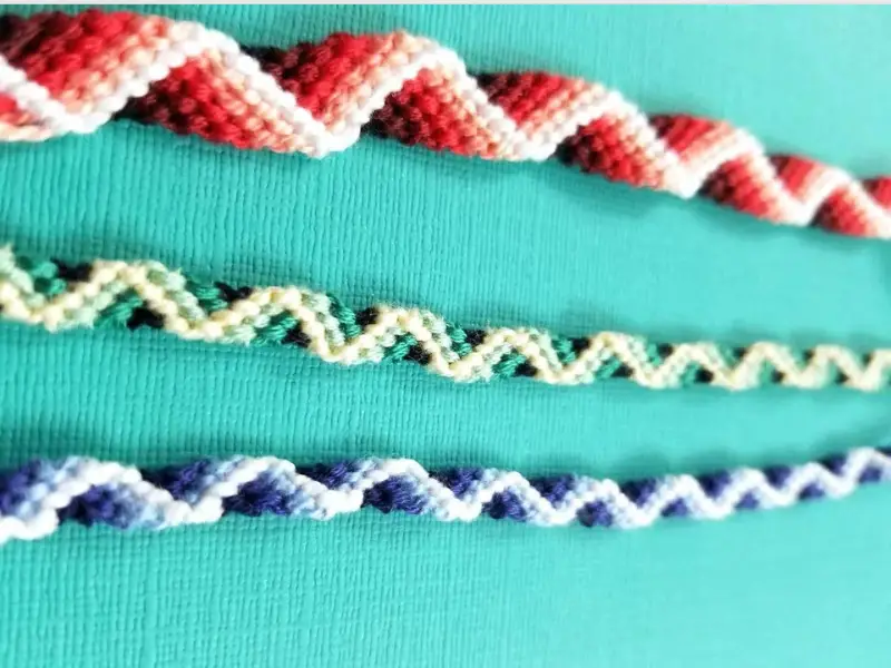 Normal Friendship Bracelet Pattern #1032